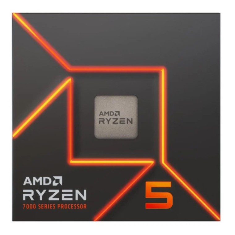 AMD Ryzen 5 7600X 4.7 GHz Box sin Ventilador