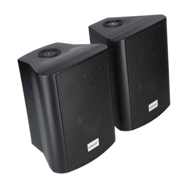 Celexon 525-B Altavoces Activos de 2 Vías 60W Negros