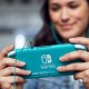 Nintendo Switch Lite Azul Turquesa + BigBen Funda de Transporte Rígida Rabbit