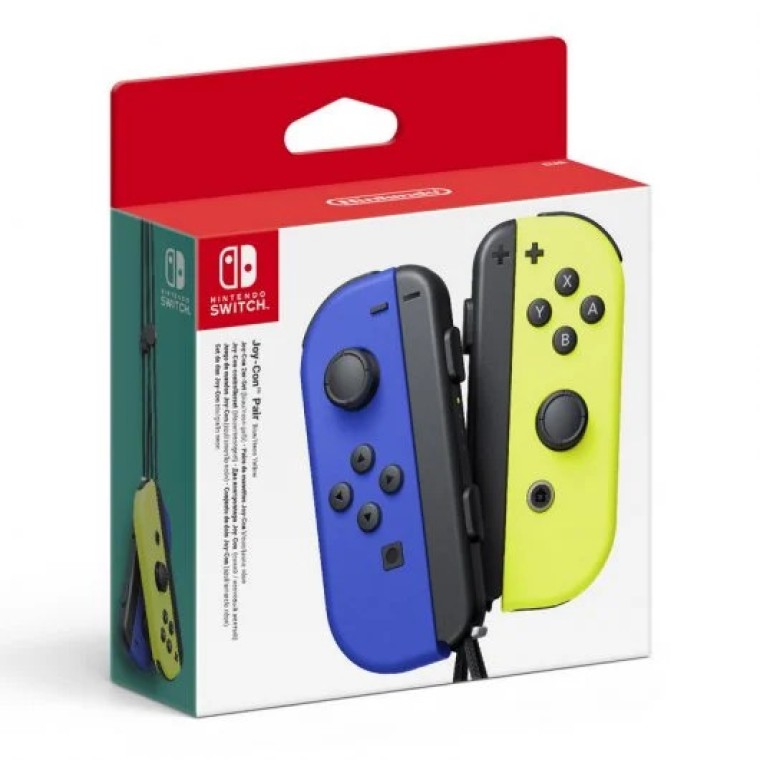 Nintendo Switch Joy-Con Set Izquierda/Derecha Azul/Amarillo Neón