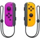 Nintendo Switch Joy-Con Set Izquierda/Derecha Morado Neón/ Naranja Neón