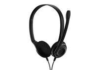 Epos PC 8 USB Auriculares con Micrófono Negros