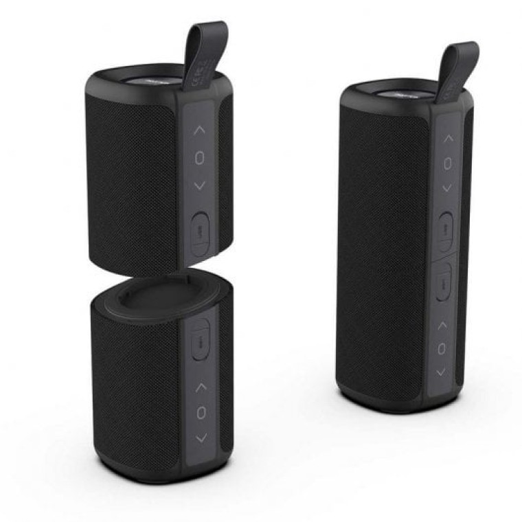 Prixton Aloha Altavoz Bluetooth Divisible en 2 Negro