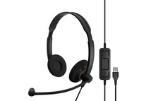 Epos Impact SC 60 Auriculares USB con Micrófono Negros