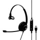 Sennheiser SC 230 MS II Auriculares Monoaurales Negros