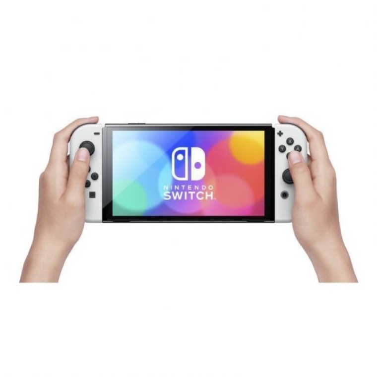 Nintendo Switch OLED Blanca + Metroid Dread