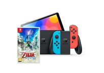Nintendo Pack Switch OLED Azul Neón/Rojo Neón + The Legend of Zelda: Skyward Sword HD