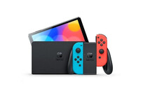 Nintendo Switch OLED Azul Neón/Rojo Neón