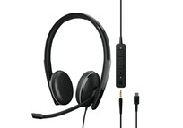 Epos Sennheiser Adapt 165 USB-C II Auriculares Supraurales Binaurales Optimizados para UC Negros Epos Sennheiser Adapt 165 USB-C II Auriculares Supraurales Binaurales Optimizados para UC Negros