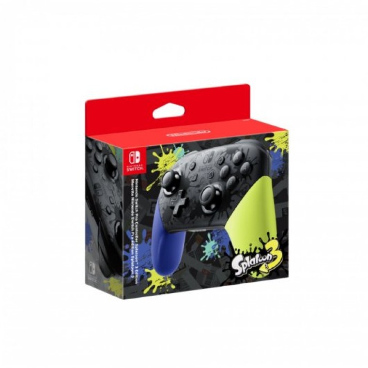 Nintendo Switch Pro Controller Splatoon 3 Edición Limitada