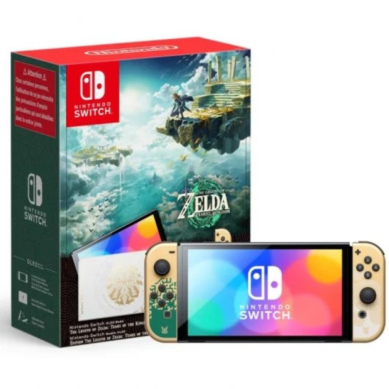 Nintendo Switch OLED Edición Limitada The Legend of Zelda: Tears of the Kingdom