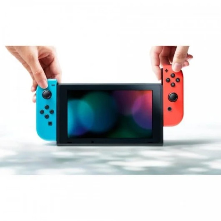 Nintendo Switch Azul Neón/Rojo Neón + Suscripción 12 meses Nintendo Switch Online