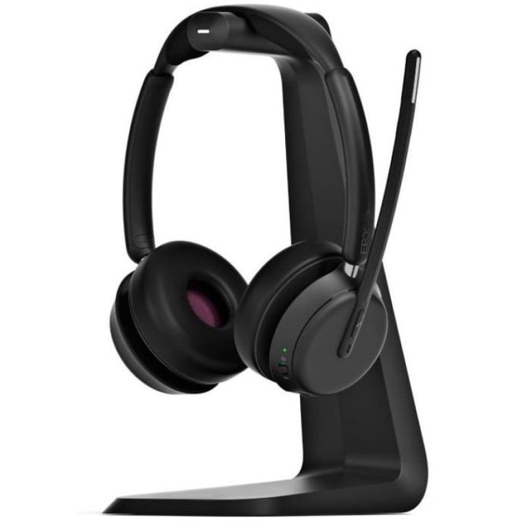 Epos Impact 1061Auriculares Inalámbricos con Base de Carga para Oficina Negros