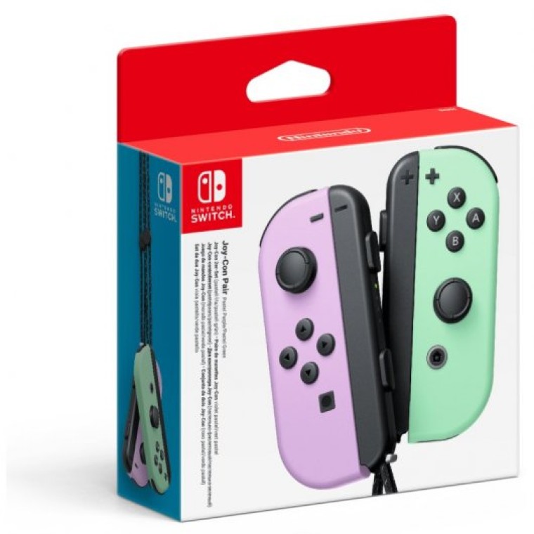 Nintendo Switch Joy-Con Set Izquierda/Derecha Morado/Verde