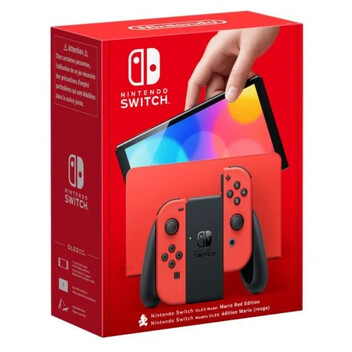 Nintendo Switch Edición Mario OLED Roja