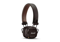 Marshall Major IV Auriculares Bluetooth Plegables con 80h de Autonomía Marrón