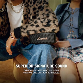 Marshall Emberton II Altavoz Bluetooth Negro