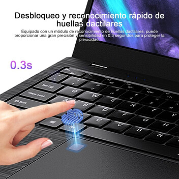 Portátil Vanwin Intel Celeron N5095/16GB/512GB SSD/15.6" Negro