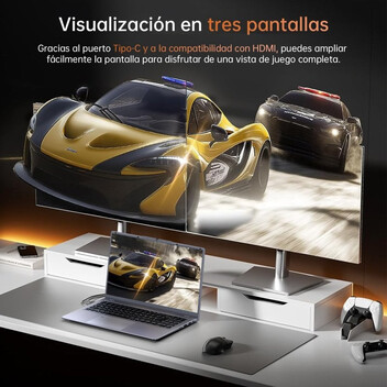 Portátil Vanwin NS215R-RTT 15.6" AMD Ryzen 5 5500U 16GB 512GB SSD FullHD Windows 11 Pro