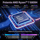 Portátil Vanwin NS2152R-RT 15.6" AMD Ryzen 7 6800H 16GB 512GB SSD FullHD Windows 11 Pro