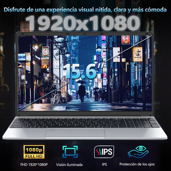 Portátil Vanwin 15.6" Intel Celeron N5095 16GB 512GB SSD FHD Windows 11 Pro Portátil Vanwin 15.6" Intel Celeron N5095 16GB 512GB SSD FHD Windows 11 Pro