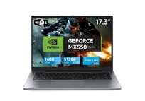 Portátil DU71 Intel Core N95 16GB 512GB SSD NVIDIA GeForce MX550 17.3" FHD Gris