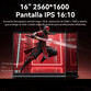 Portátil Vanwin NS316 16" AMD Ryzen 7 7735HS 16GB 512GB SSD Radeon 680M WiFi 6 Huella