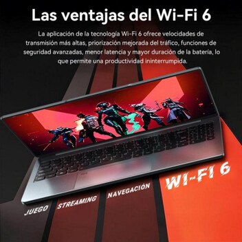 Portátil Vanwin NS316 16" AMD Ryzen 7 7735HS 16GB 512GB SSD Radeon 680M WiFi 6 Huella