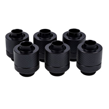 Alphacool 17228 G1/4 13/10mm Accesorio Compresión Pack de 6 Negro Alphacool 17228 G1/4 13/10mm Accesorio Compresión Pack de 6 Negro