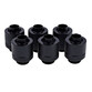 Alphacool 17228 G1/4 13/10mm Accesorio Compresión Pack de 6 Negro Alphacool 17228 G1/4 13/10mm Accesorio Compresión Pack de 6 Negro