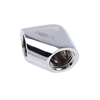Alphacool 17259 Adaptador de Montaje Fijo 90 Grados G1/4 Cromado Alphacool 17259 Adaptador de Montaje Fijo 90 Grados G1/4 Cromado