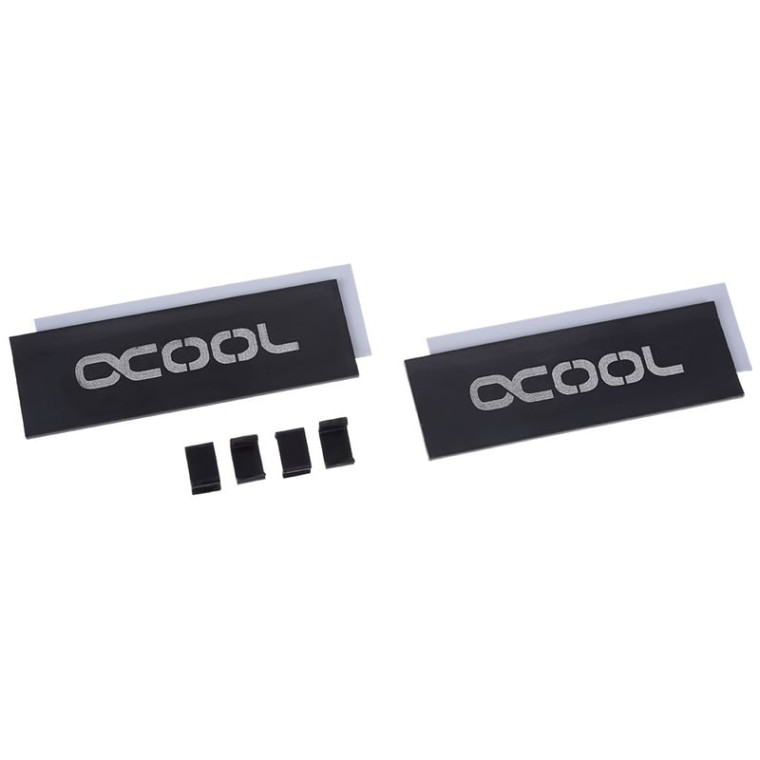 Alphacool HDX M.2 SSD M01 80mm Chips para Radiador Negro/Aluminio