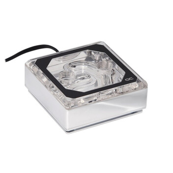 Alphacool Eisblock XPX Aurora Edge Plexi Chrome Digital RGB Water Block Alphacool Eisblock XPX Aurora Edge Plexi Chrome Digital RGB Water Block