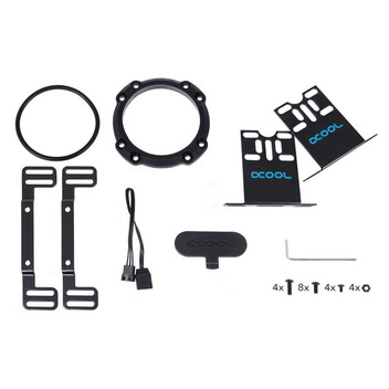Alphacool Eisbecher Aurora D5 ARGB Depósito Acetal/Vidrio 150mm Alphacool Eisbecher Aurora D5 ARGB Depósito Acetal/Vidrio 150mm