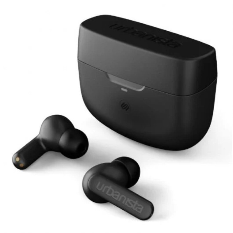 Urbanista Atlanta Auriculares True Wireless Inalámbricos Multipunto Negro Medianoche