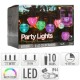 Efectoled Guirnalda Exterior Led Rgb De 10 Bombillas Alec 7.5m Rgb