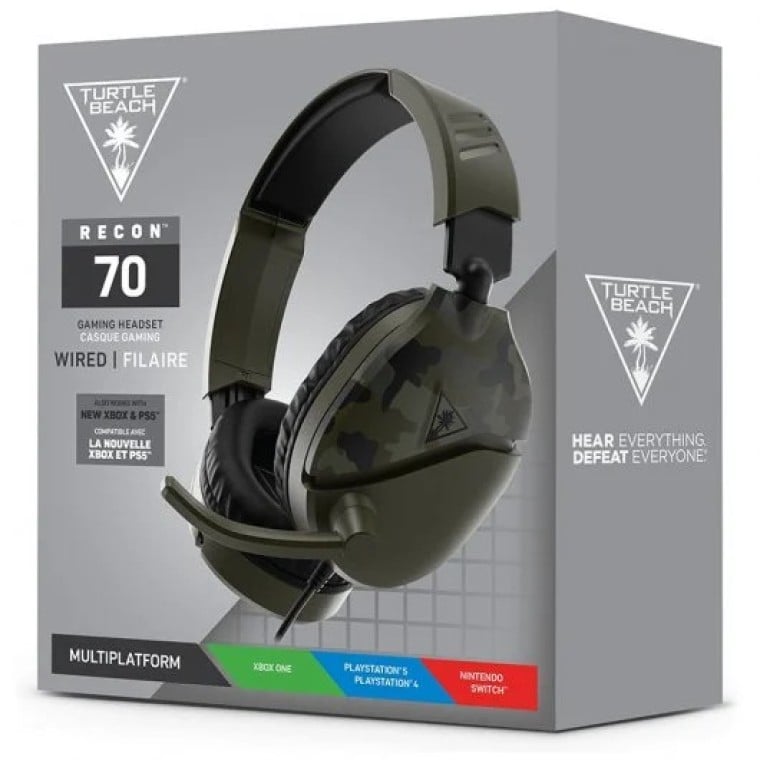 Turtle Beach Recon 70 Auriculares Gaming Multiplataforma Blanco/Azul