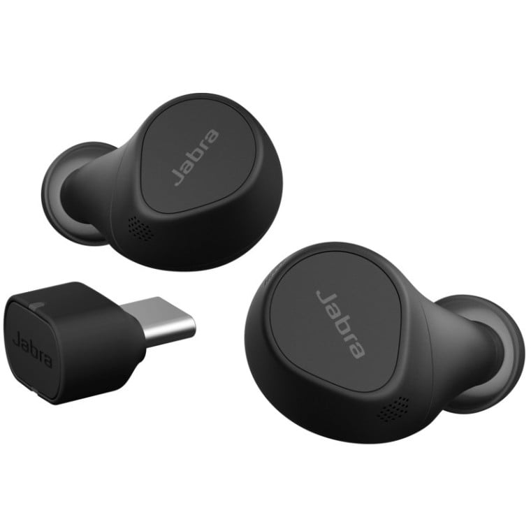 Jabra Evolve2 Buds USB-C MS Auriculares Bluetooth Negros