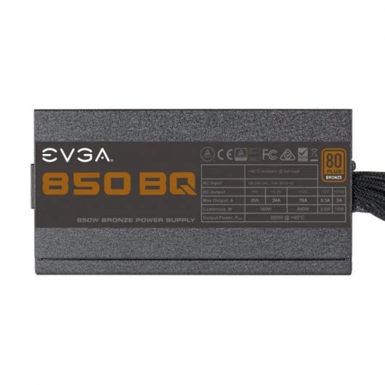 EVGA BQ 850W 80 Plus Bronze Modular