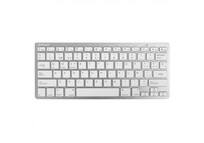 Teclado Wireless Silver HT Colors Edition Blanco