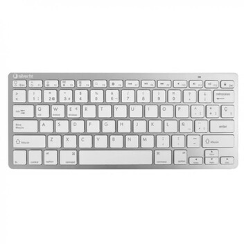 Teclado Wireless Silver HT Colors Edition Blanco