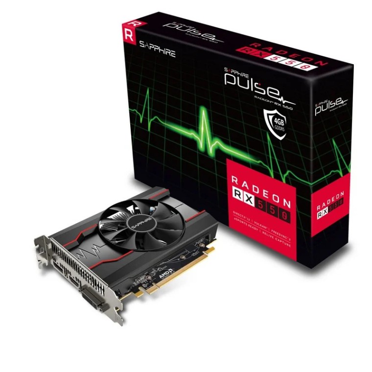 Sapphire Pulse Radeon RX 550 4GB GDDR5