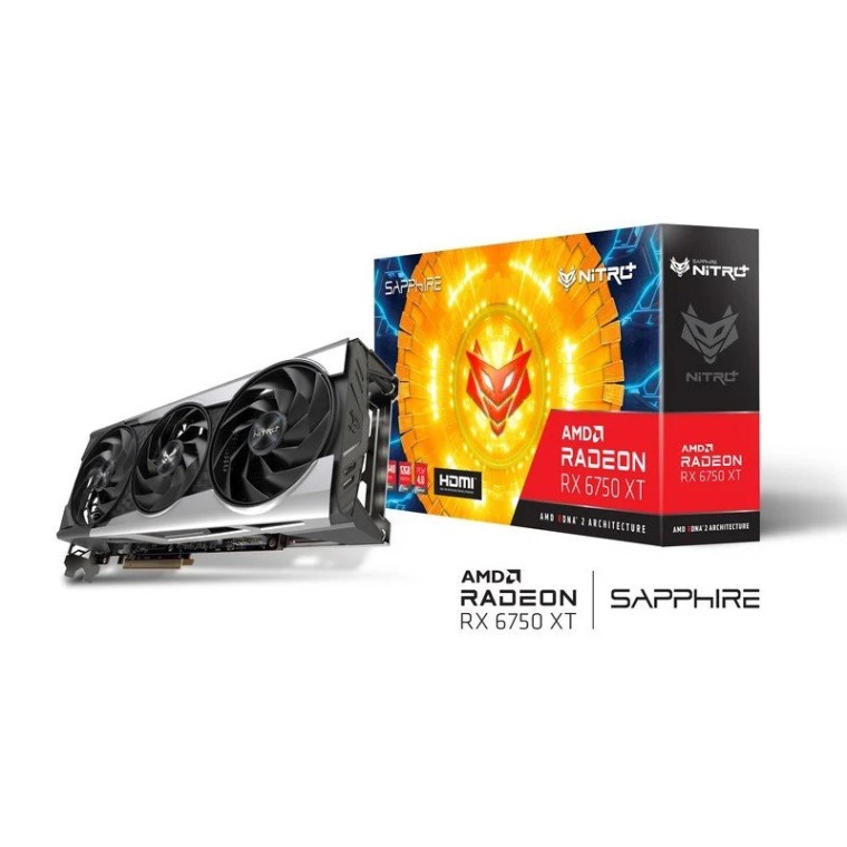 Sapphire NITRO+ AMD Radeon RX 6750XT Gaming OC 12GB GDDR6