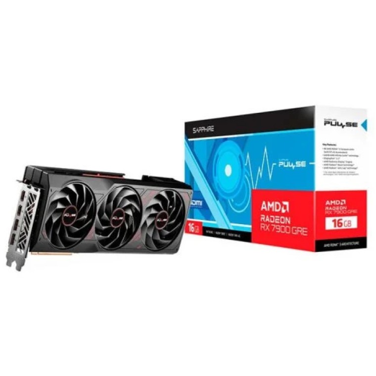 Sapphire AMD Radeon Pulse RX 7900 GRE Gaming OC 16GB GDDR6