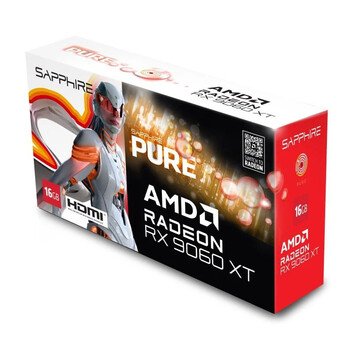 Tarjeta Gráfica Sapphire Radeon RX 9060 XT 16GB GDDR6 Dual-X Iluminación Blanca Tarjeta Gráfica Sapphire Radeon RX 9060 XT 16GB GDDR6 Dual-X Iluminación Blanca