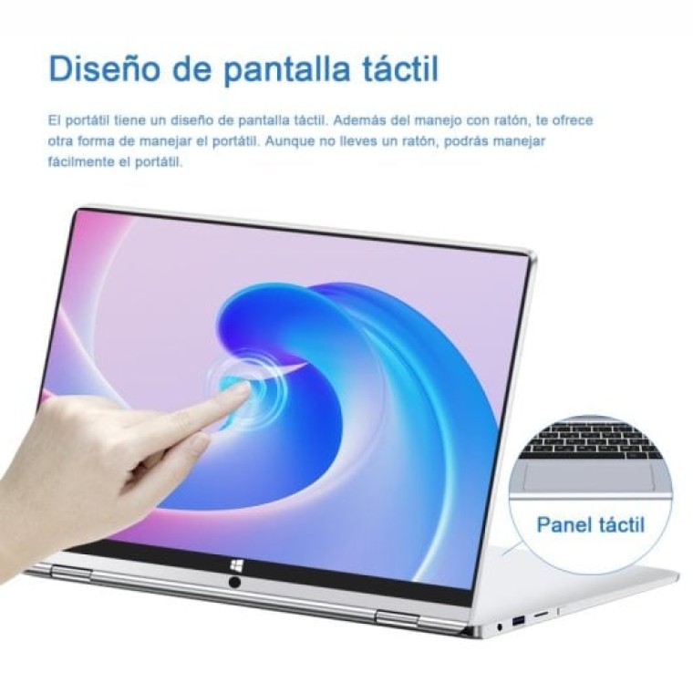 Vanwin Notebook 360 Intel N4020C/8GB/256GB SSD/11.6" Táctil