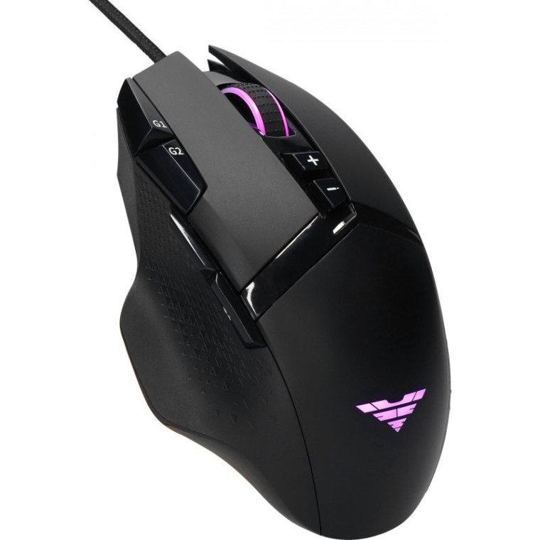 Preyon Falcon Gaming Ratón Óptico RGB 12400 DPI Negro