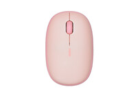 Ratón Rapoo inalámbrico 1300 DPI Multi-Mode Bluetooth Rosa botones silenciosos