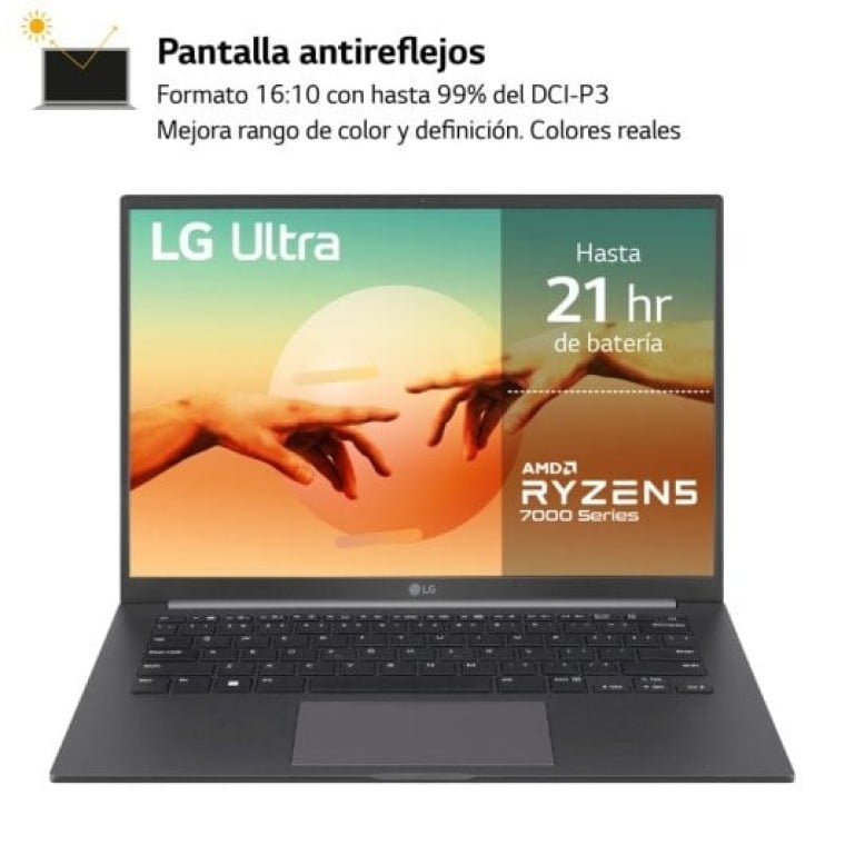 LG Ultra 14U70R AMD Ryzen 5 7530U/8GB/512GB SSD/14"