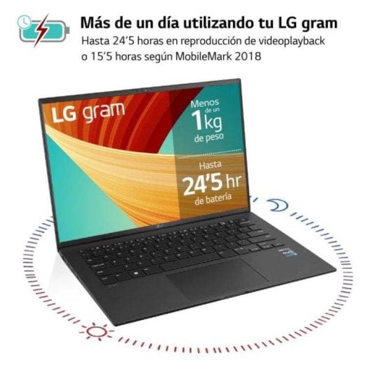 LG Gram 14Z90R-G.AD78B Intel Evo Core i7-1360P/32GB/1TB SSD/14"